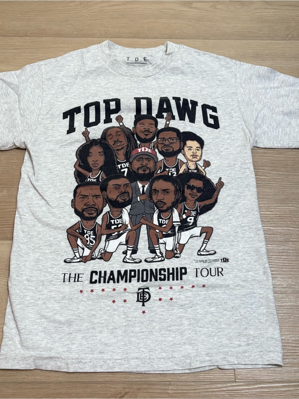 Top Dawg Entertainment TDE The Championship Tour merch